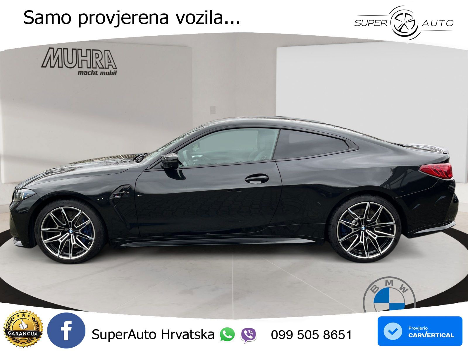 BMW M4 Competition 3.0 (510 KS) Steptronic LED+GR SJED+ACC