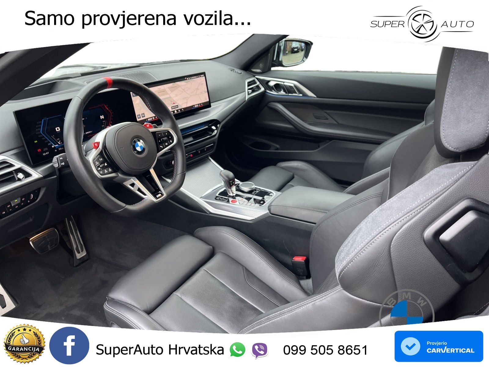 BMW M4 Competition 3.0 (510 KS) Steptronic LED+GR SJED+ACC