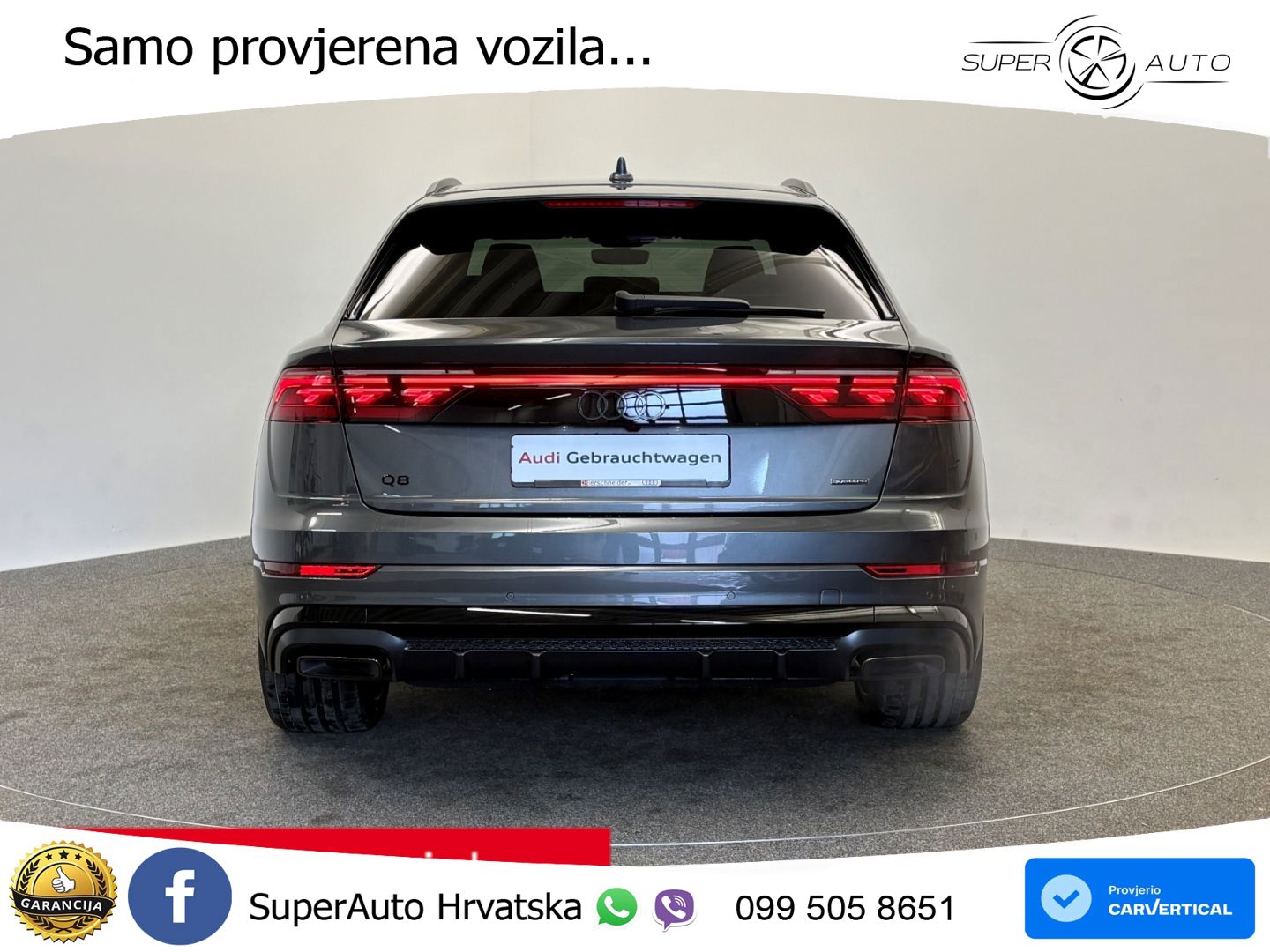 Audi Q8 60 TFSIe V6 (490 KS) quattro Tiptronic