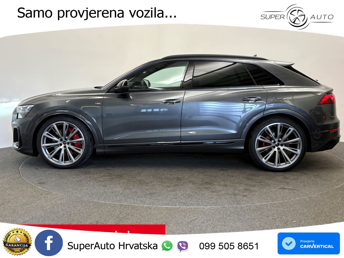 Audi Q8 60 TFSIe V6 (490 KS) quattro Tiptronic