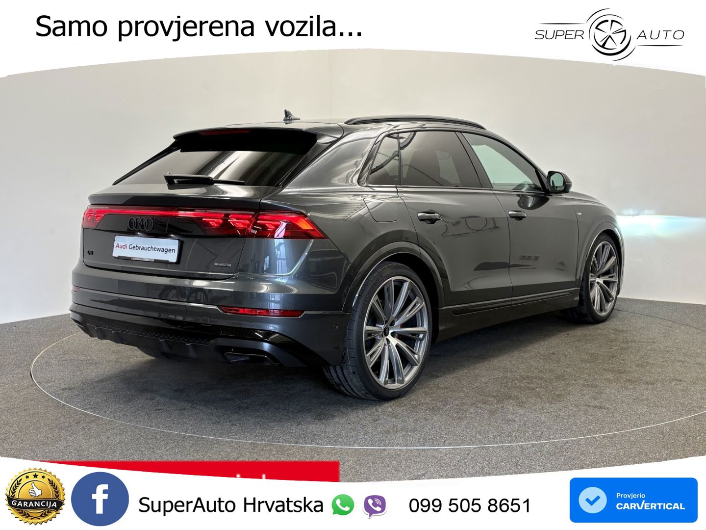Audi Q8 60 TFSIe V6 (490 KS) quattro Tiptronic