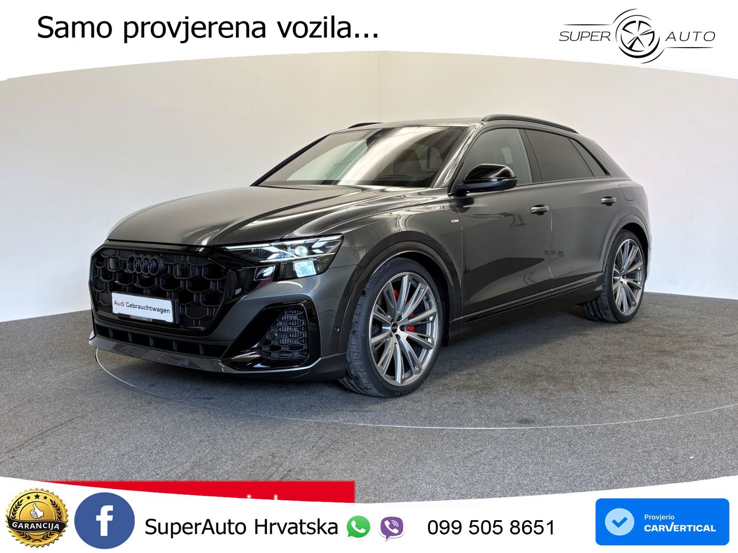 Audi Q8 60 TFSIe V6 (490 KS) quattro Tiptronic