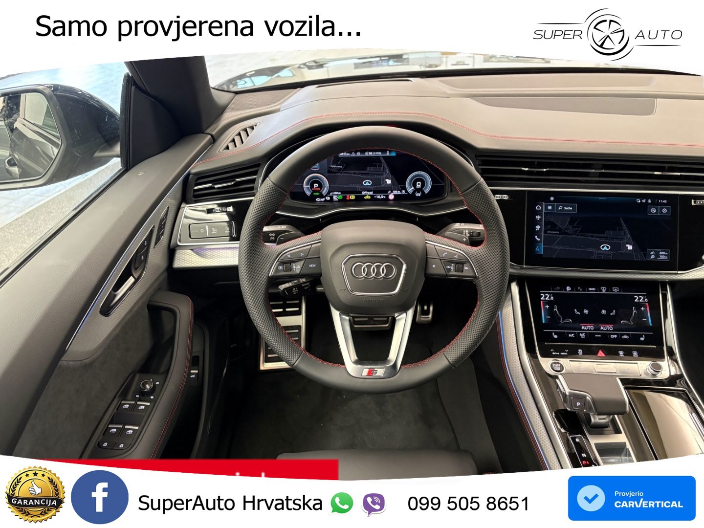 Audi Q8 60 TFSIe V6 (490 KS) quattro Tiptronic