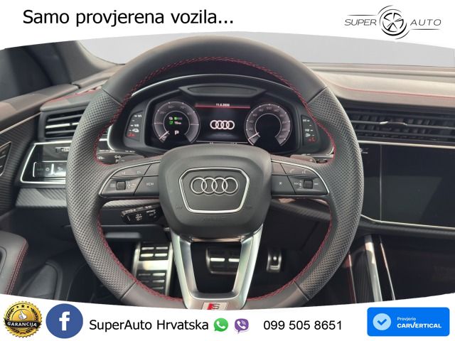 Audi Q8 55 TFSIe V6 (394 KS) quattro Tiptronic 2x S line LED+GR SJED+ACC