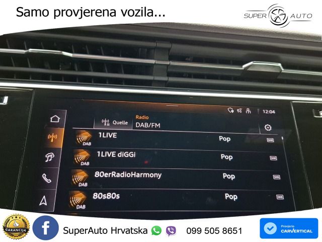 Audi Q8 55 TFSIe V6 (394 KS) quattro Tiptronic 2x S line LED+GR SJED+ACC