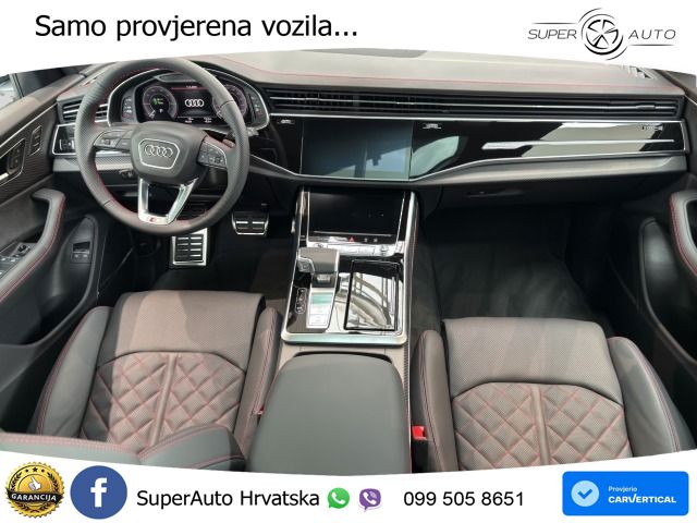 Audi Q8 55 TFSIe V6 (394 KS) quattro Tiptronic 2x S line LED+GR SJED+ACC