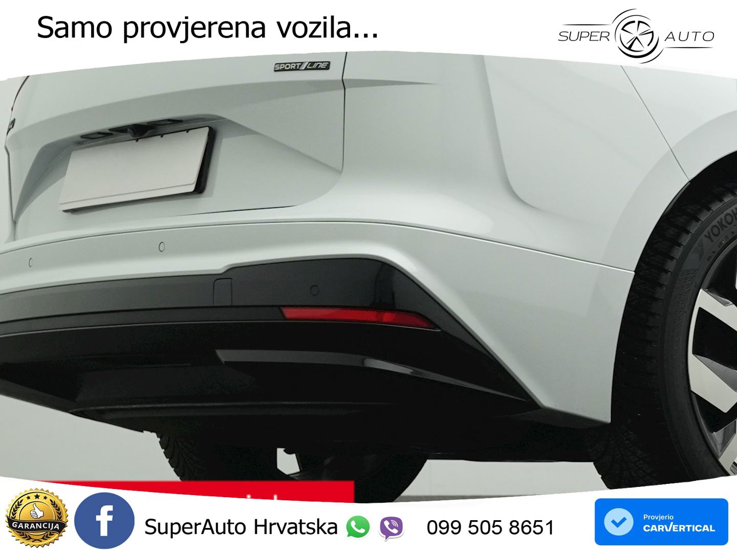 Škoda Enyaq 85 82 kWh (286 KS) SportLine LED+GR SJED+ACC