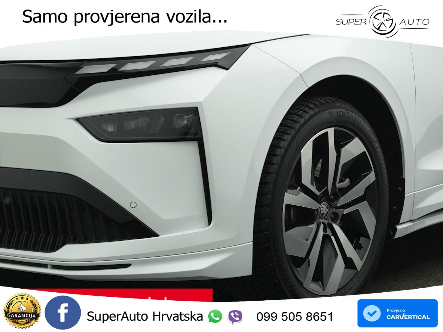 Škoda Enyaq 85 82 kWh (286 KS) SportLine LED+GR SJED+ACC