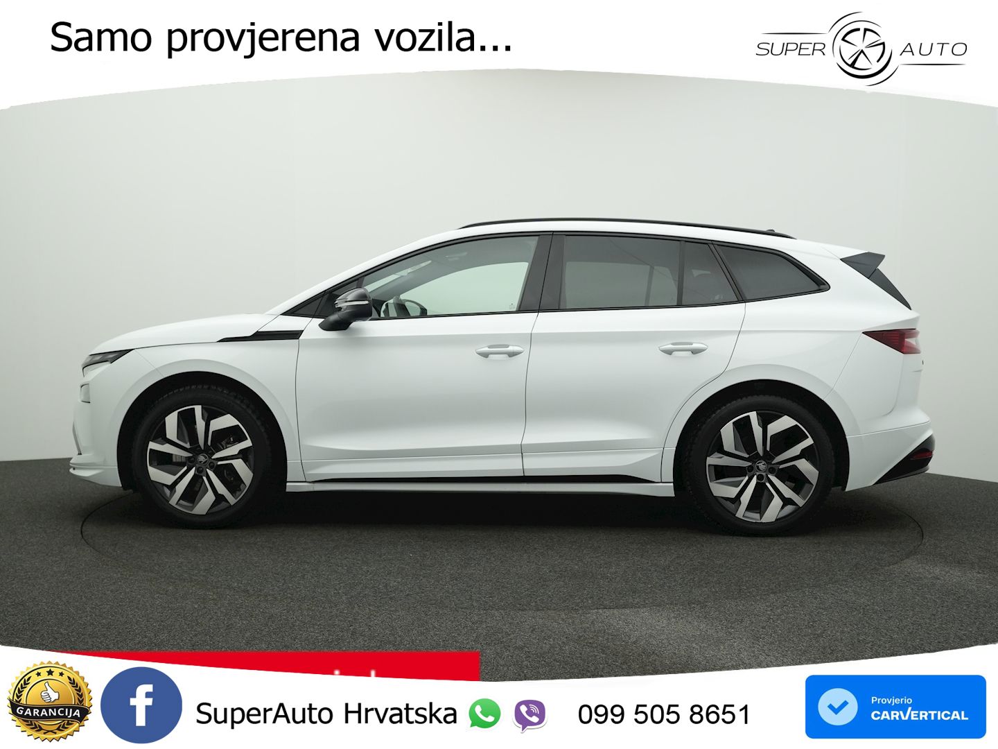 Škoda Enyaq 85 82 kWh (286 KS) SportLine LED+GR SJED+ACC