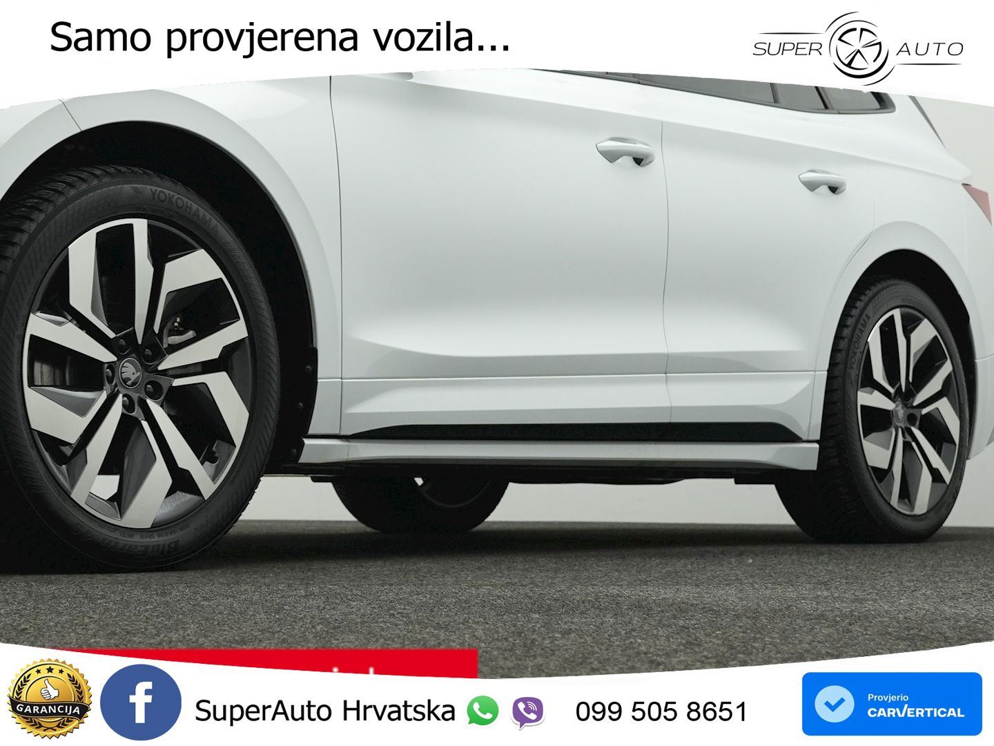 Škoda Enyaq 85 82 kWh (286 KS) SportLine LED+GR SJED+ACC