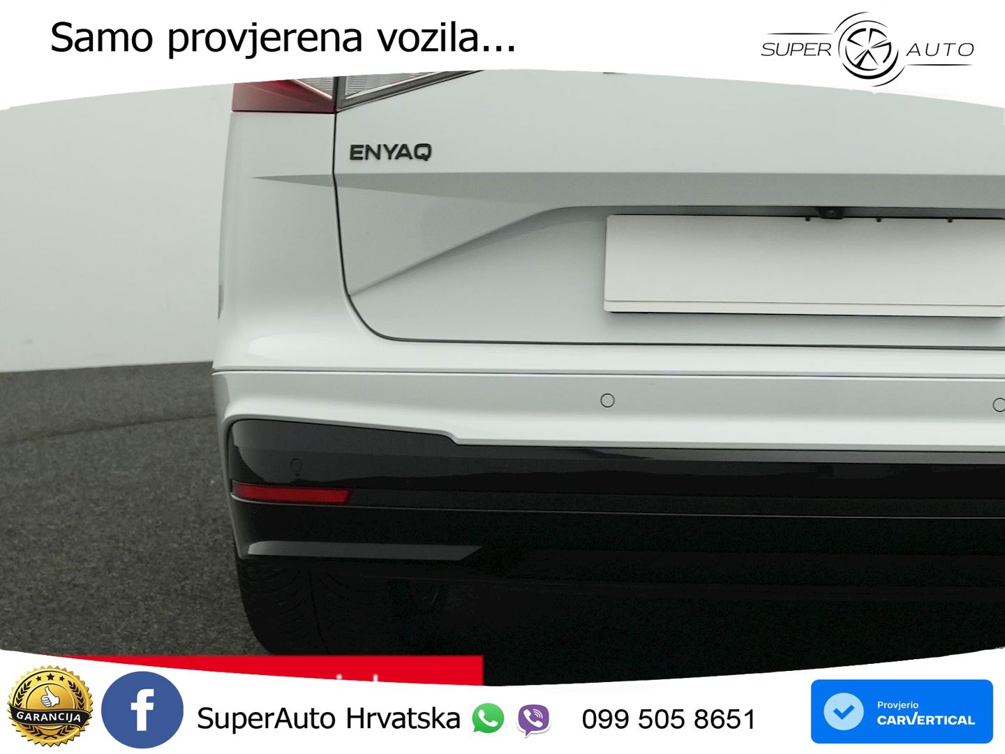 Škoda Enyaq 85 82 kWh (286 KS) SportLine LED+GR SJED+ACC