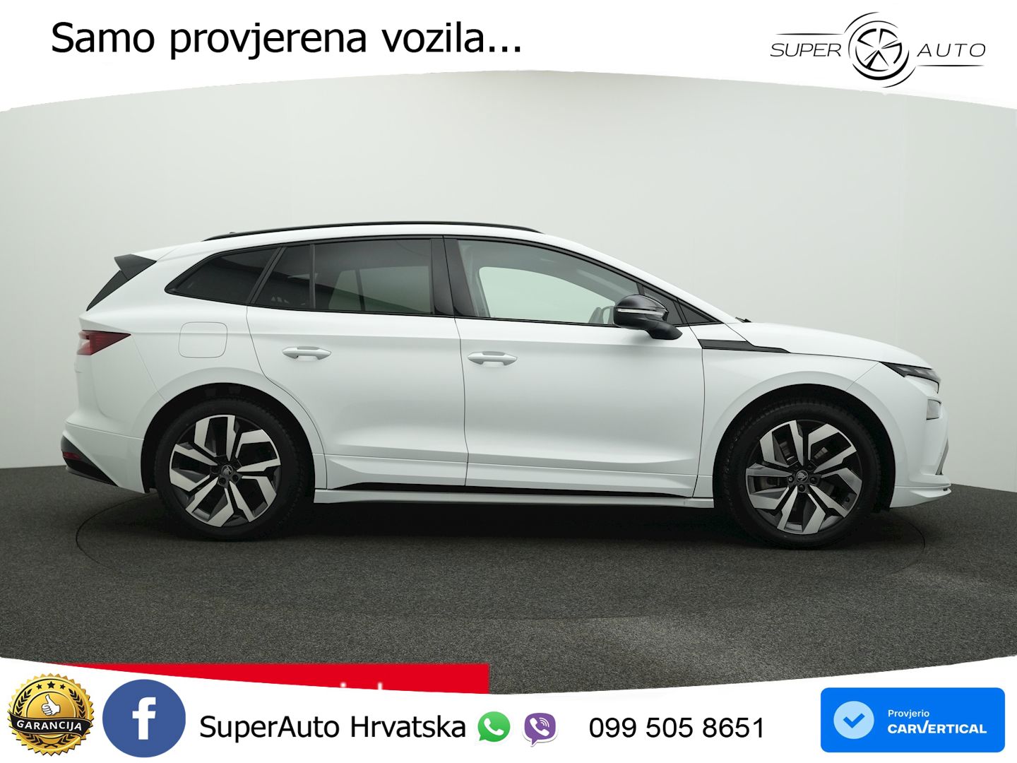 Škoda Enyaq 85 82 kWh (286 KS) SportLine LED+GR SJED+ACC