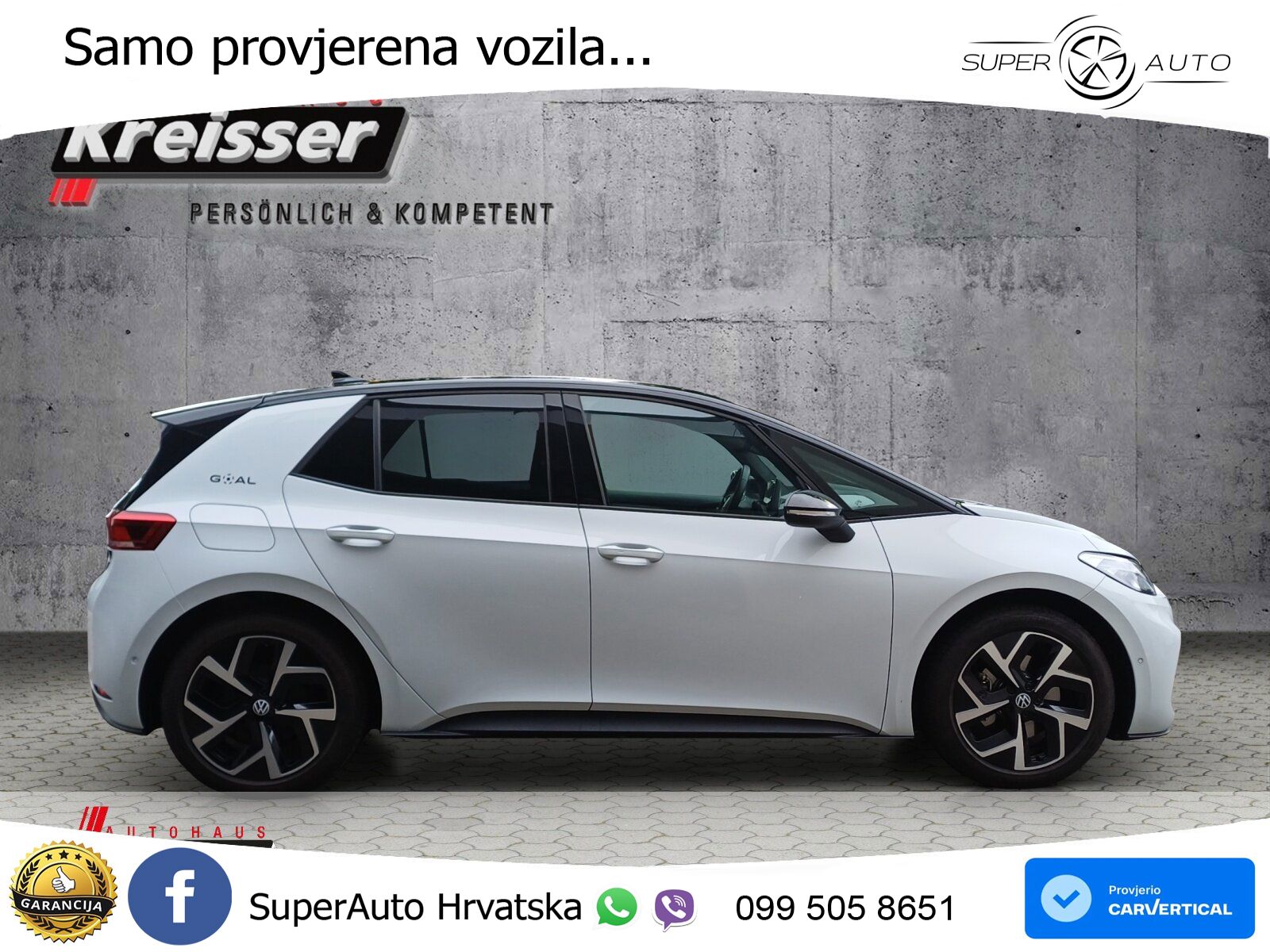 Volkswagen ID.3 Pro 62 kWh (204 KS) LED+GR SJED+ACC