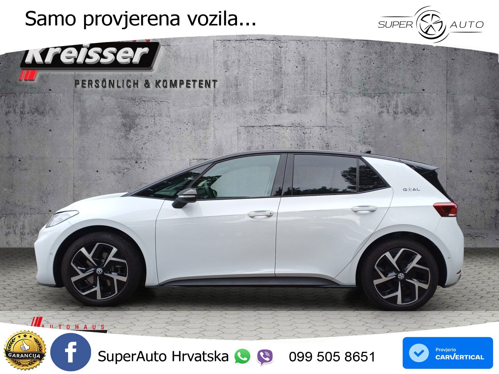 Volkswagen ID.3 Pro 62 kWh (204 KS) LED+GR SJED+ACC