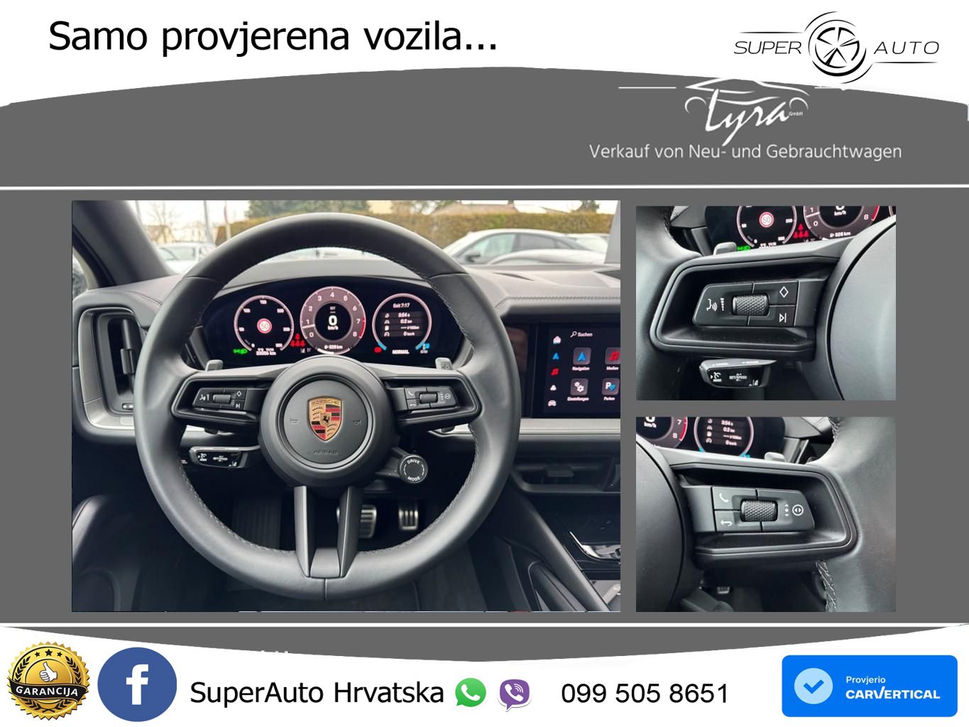 Porsche Cayenne S 4.0 V8 (474 KS) Tiptronic S