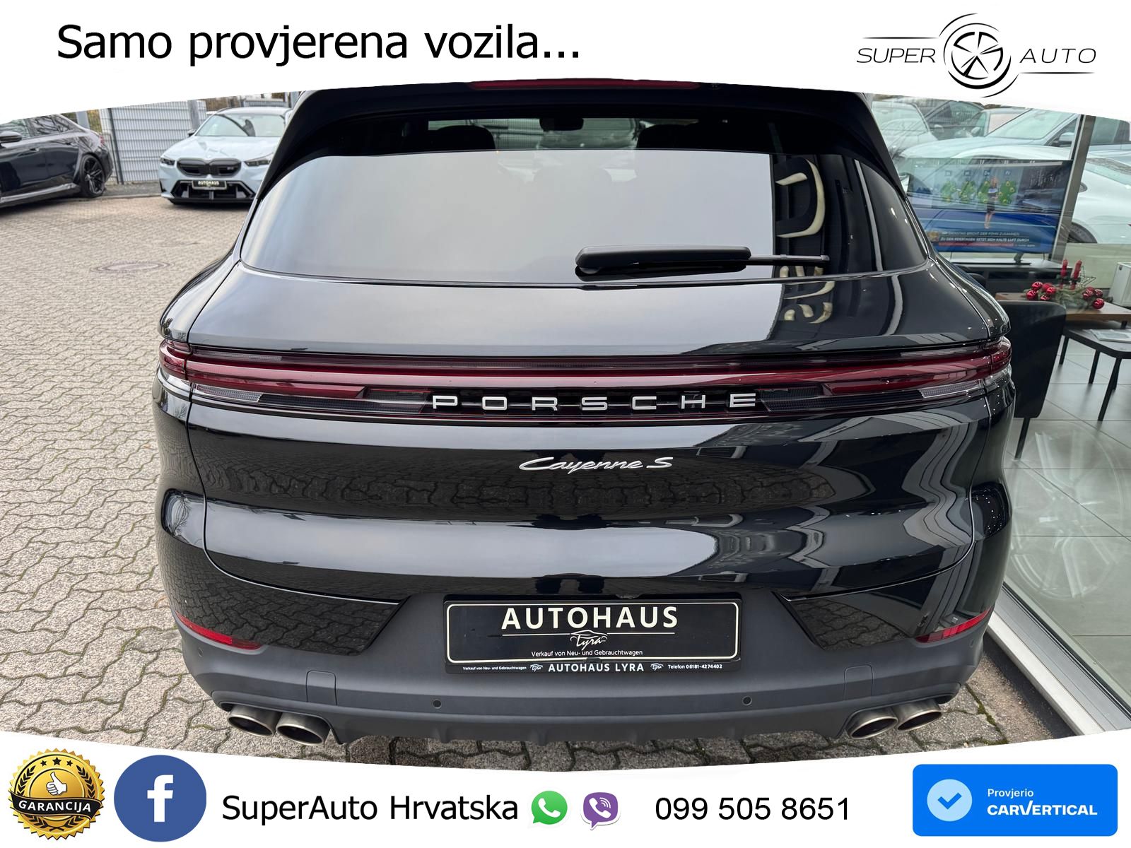 Porsche Cayenne S 4.0 V8 (474 KS) Tiptronic S