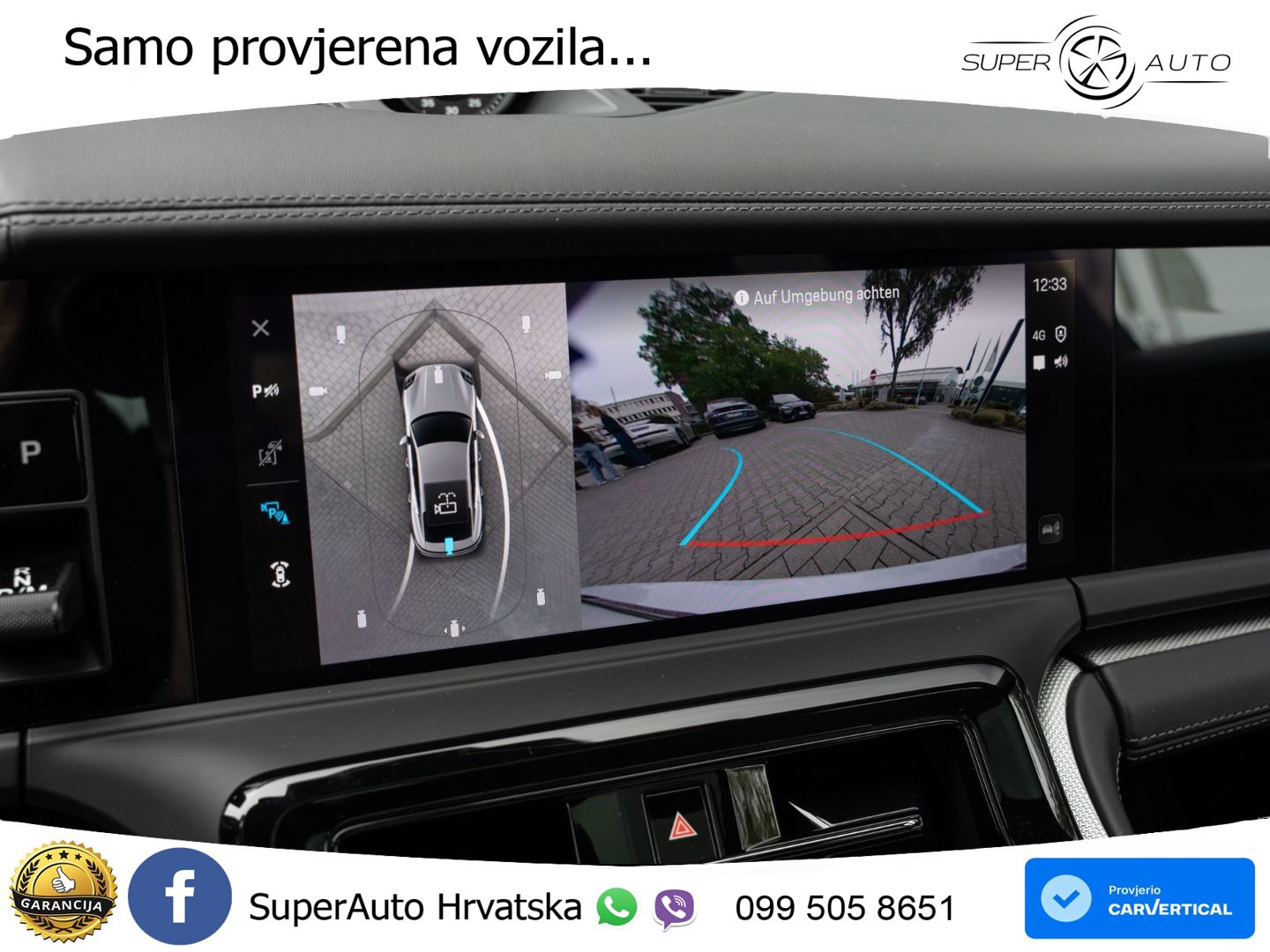 Porsche Panamera 4S 2.9 V6 (544 KS) E-Hybrid PDK ACC+HEAD+4xGR SJED+360+PANO