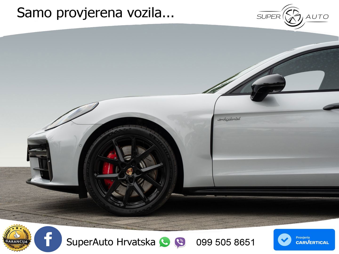 Porsche Panamera 4S 2.9 V6 (544 KS) E-Hybrid PDK ACC+HEAD+4xGR SJED+360+PANO