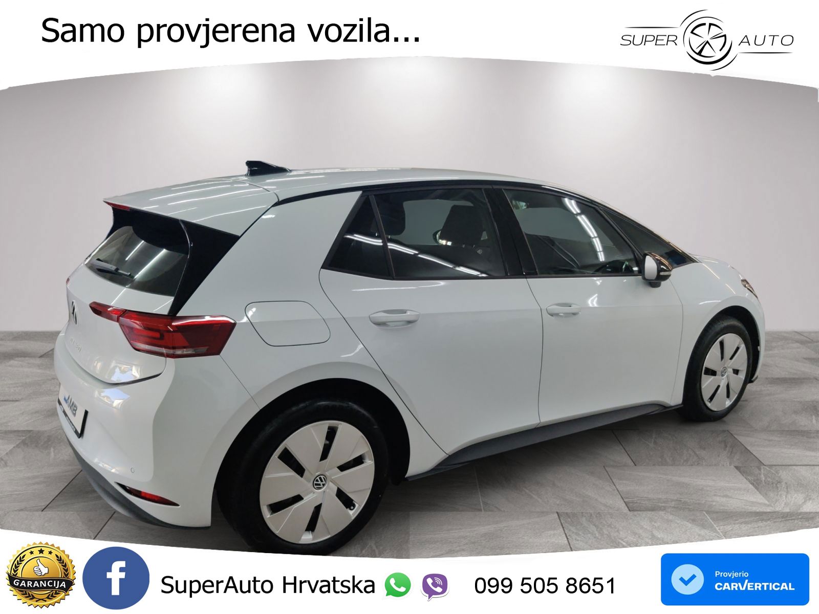 Volkswagen ID.3 50 kWh (170 KS)