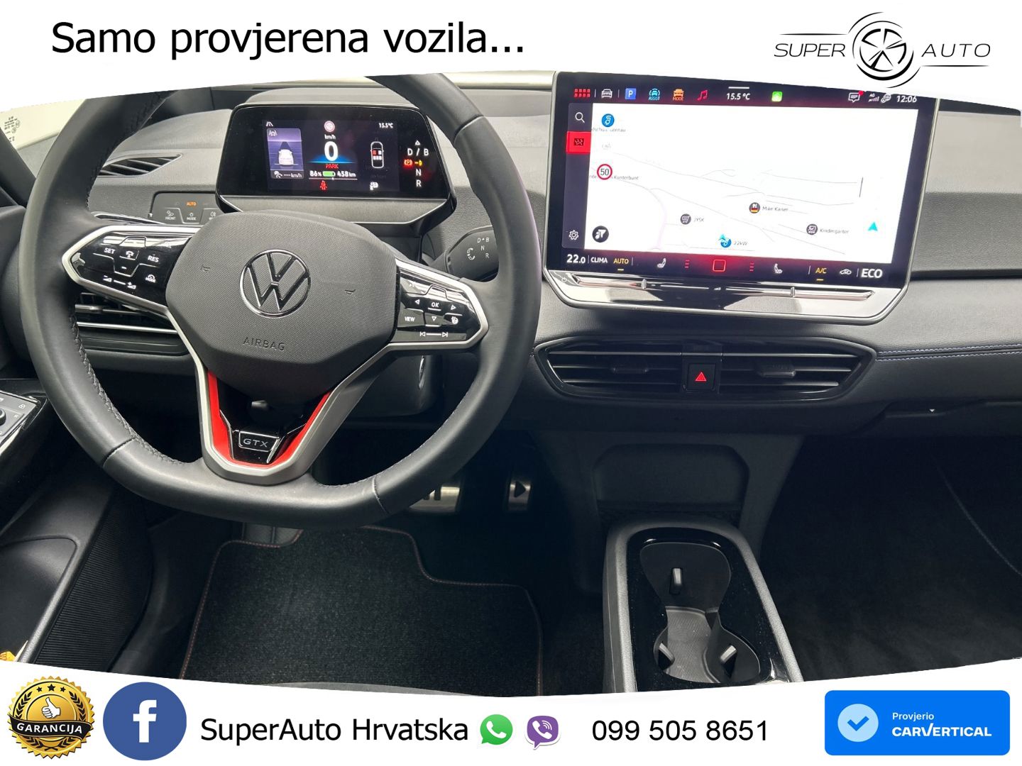 Volkswagen ID.3 GTX Performance 84 kWh (326 KS) LED+GR SJED+ACC