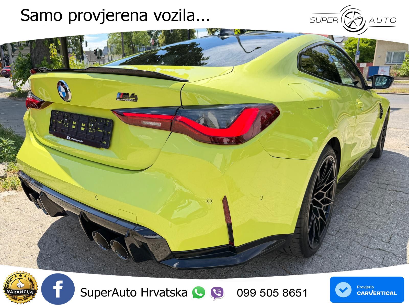 BMW M4 Competition 3.0 (510 KS) Steptronic