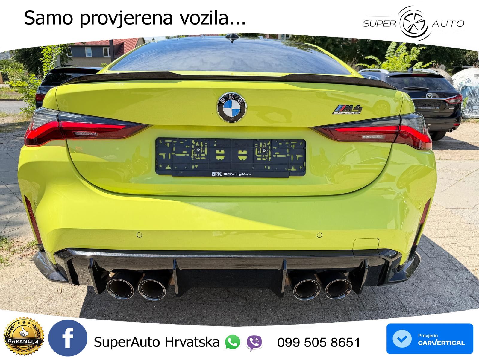BMW M4 Competition 3.0 (510 KS) Steptronic