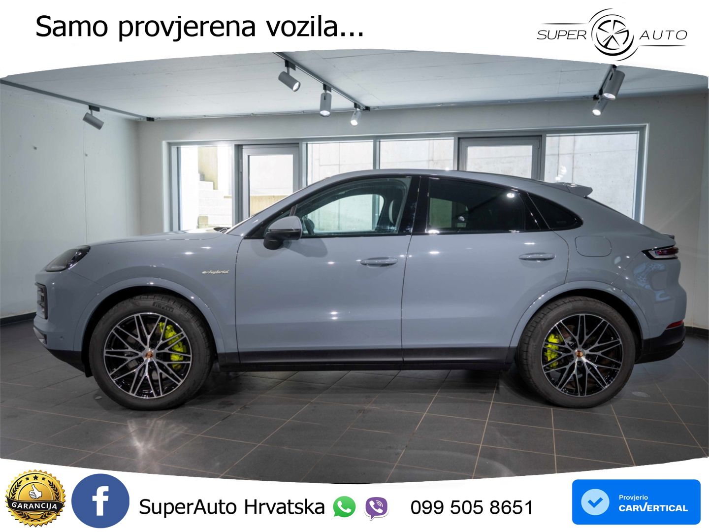 Porsche Cayenne Coupe 3.0 V6 (470 KS) E-Hybrid Tiptronic S
