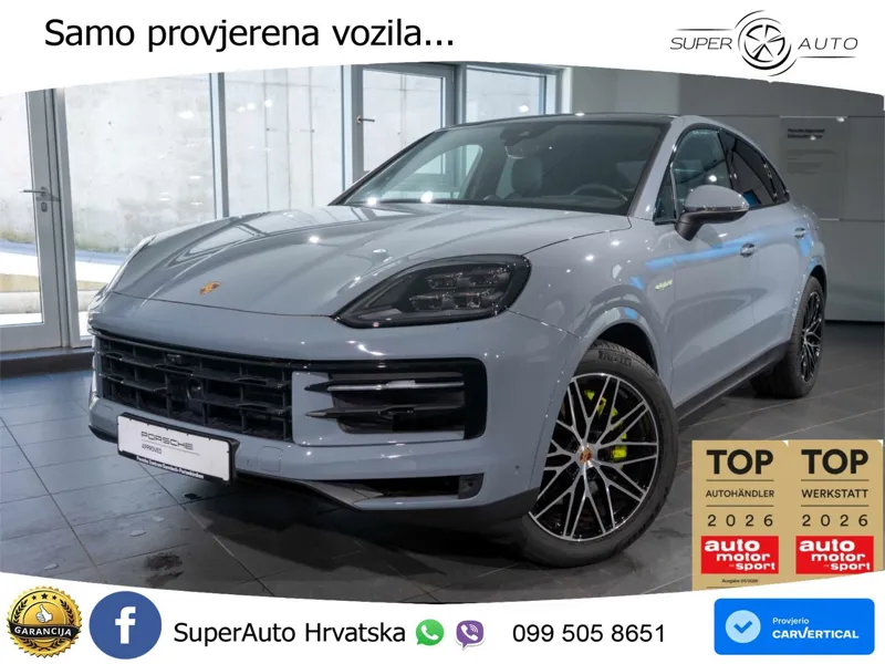 Porsche Cayenne 3.0 V6 (470 KS) E-Hybrid Tiptronic S LED+GR SJED+ACC