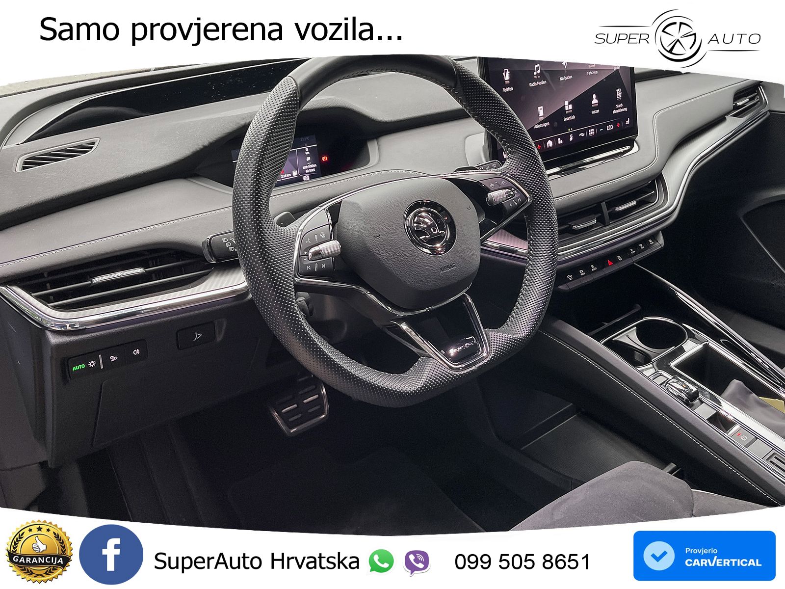 Škoda Enyaq iV 80 82 kWh (204 KS) SportLine LED+GR SJED+ACC