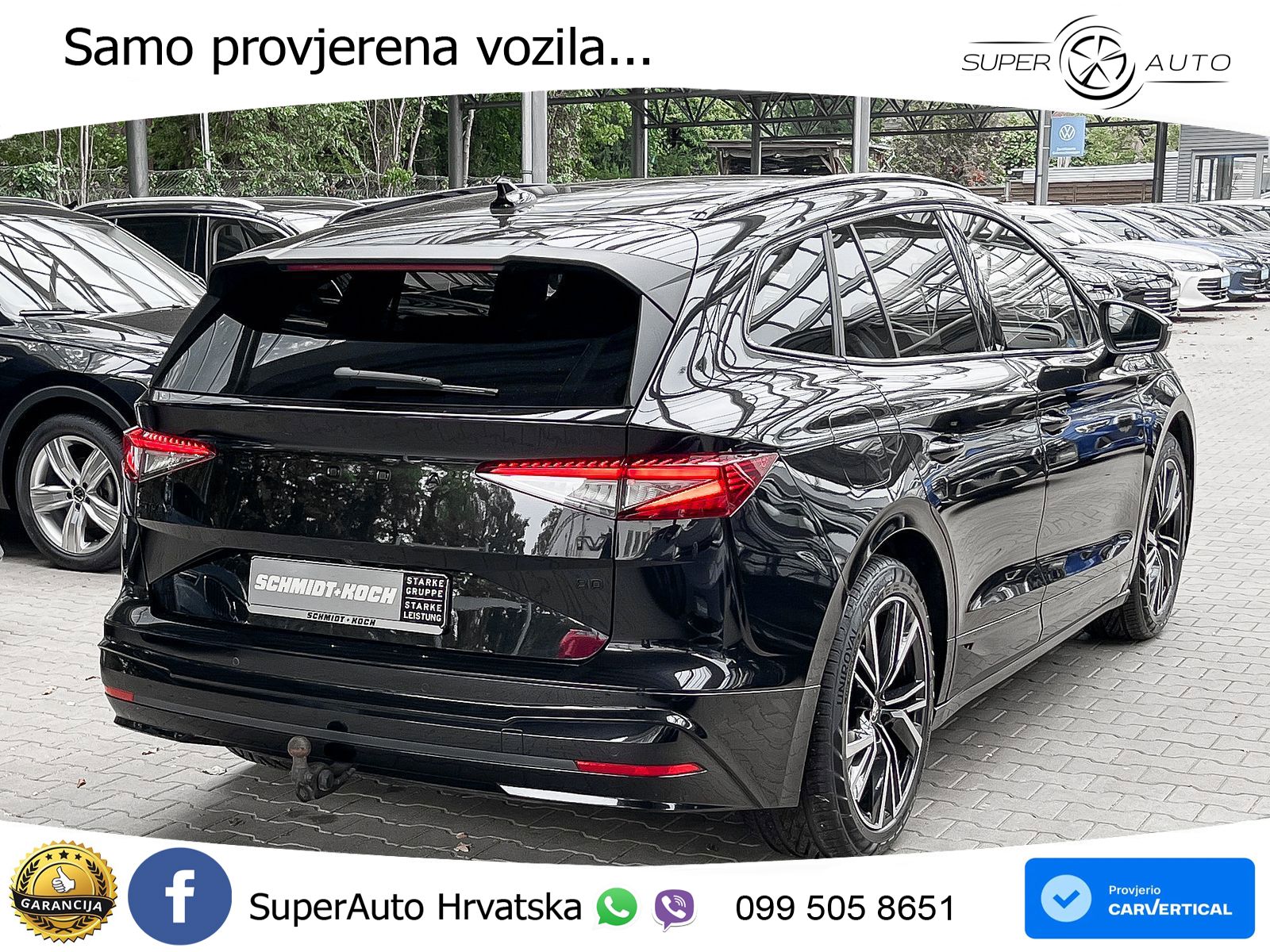 Škoda Enyaq iV 80 82 kWh (204 KS) SportLine LED+GR SJED+ACC
