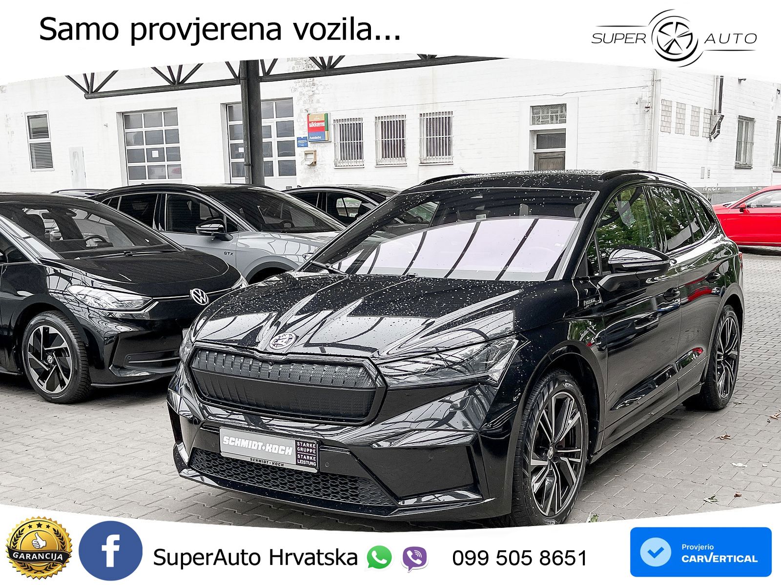 Škoda Enyaq iV 80 82 kWh (204 KS) SportLine LED+GR SJED+ACC