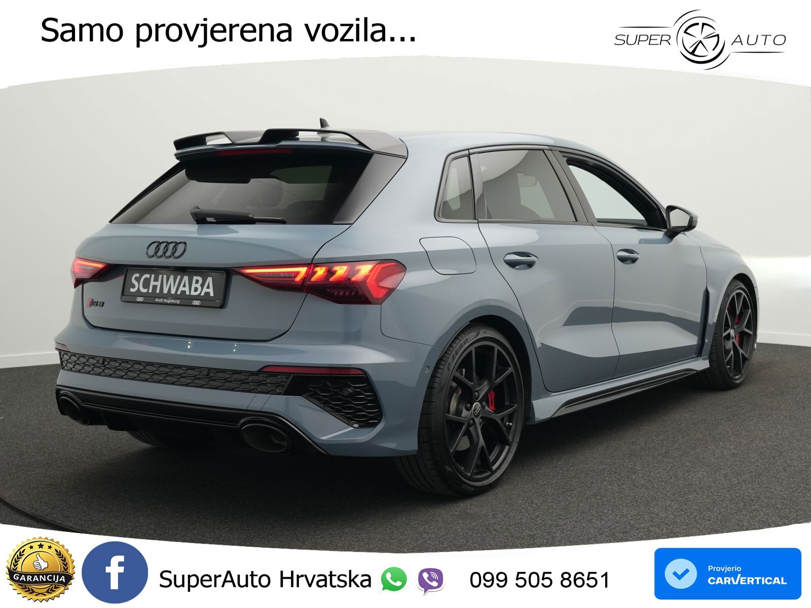 Audi RS3 Sedan 2.5 TFSI (400 KS) quattro S tronic