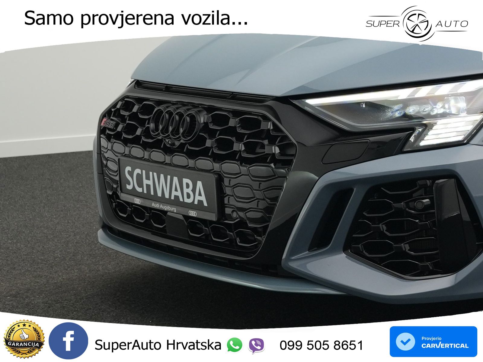 Audi RS3 Sedan 2.5 TFSI (400 KS) quattro S tronic