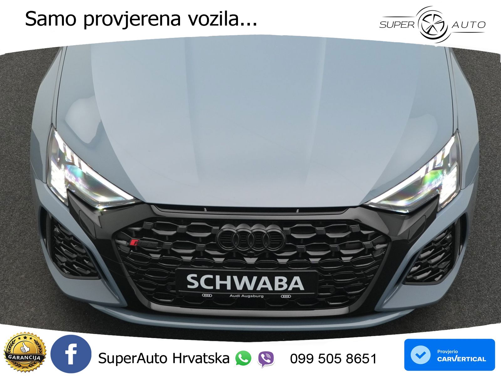 Audi RS3 Sedan 2.5 TFSI (400 KS) quattro S tronic