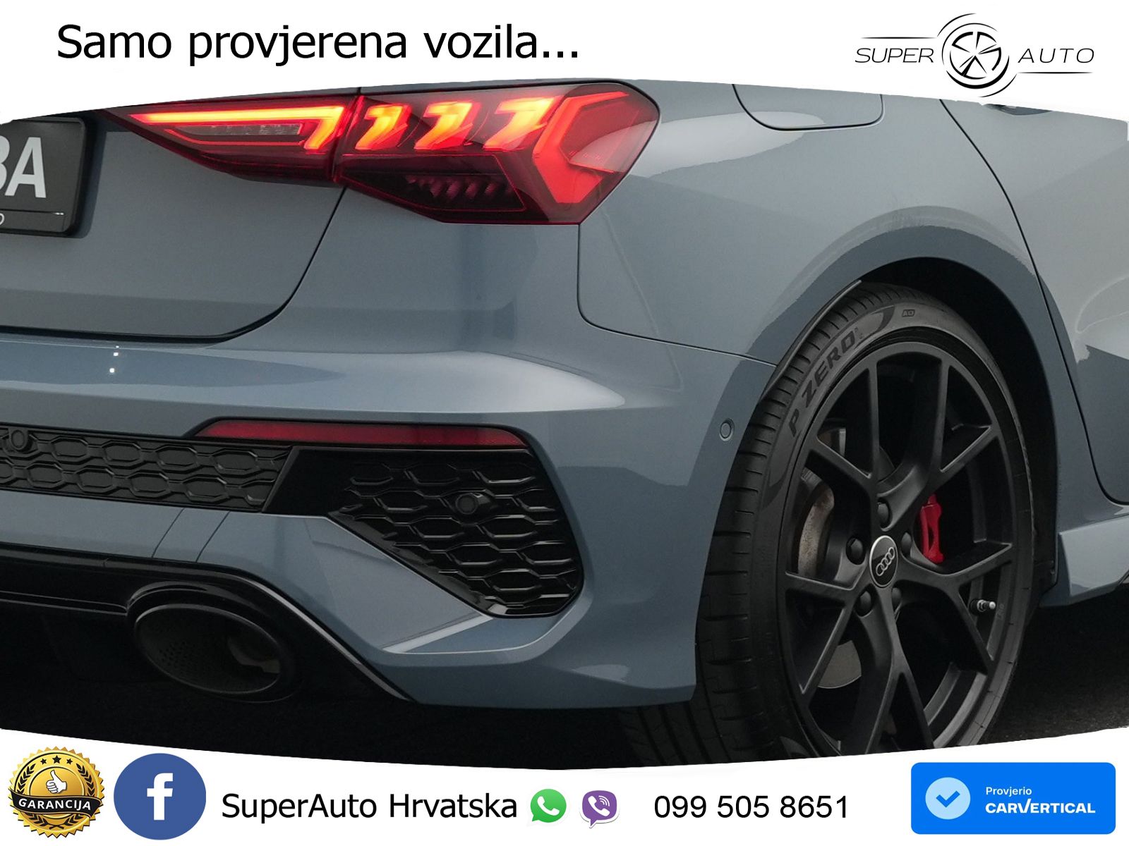 Audi RS3 Sedan 2.5 TFSI (400 KS) quattro S tronic