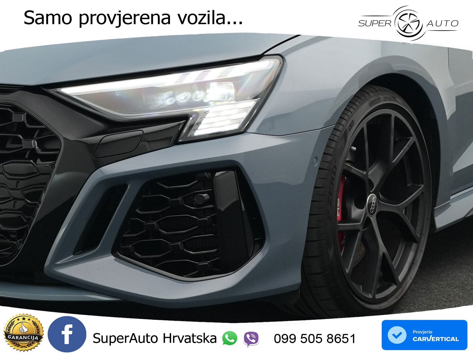 Audi RS3 Sedan 2.5 TFSI (400 KS) quattro S tronic