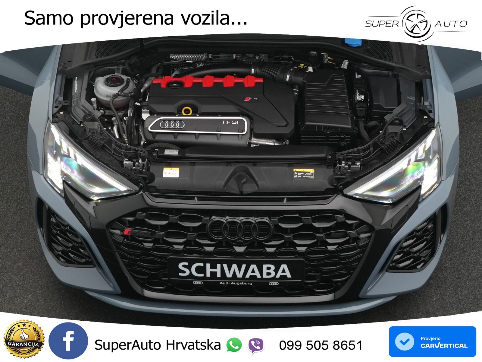 Audi RS3 Sedan 2.5 TFSI (400 KS) quattro S tronic