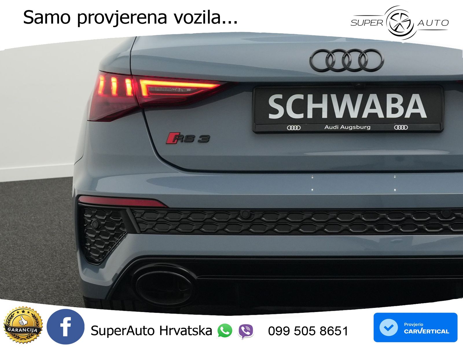 Audi RS3 Sedan 2.5 TFSI (400 KS) quattro S tronic