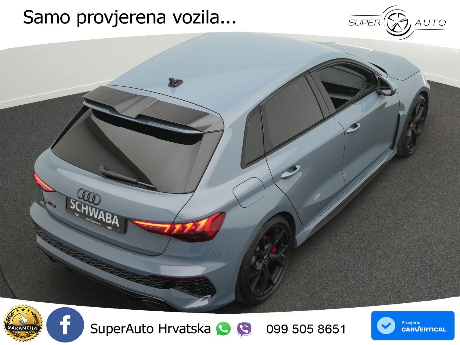 Audi RS3 Sedan 2.5 TFSI (400 KS) quattro S tronic