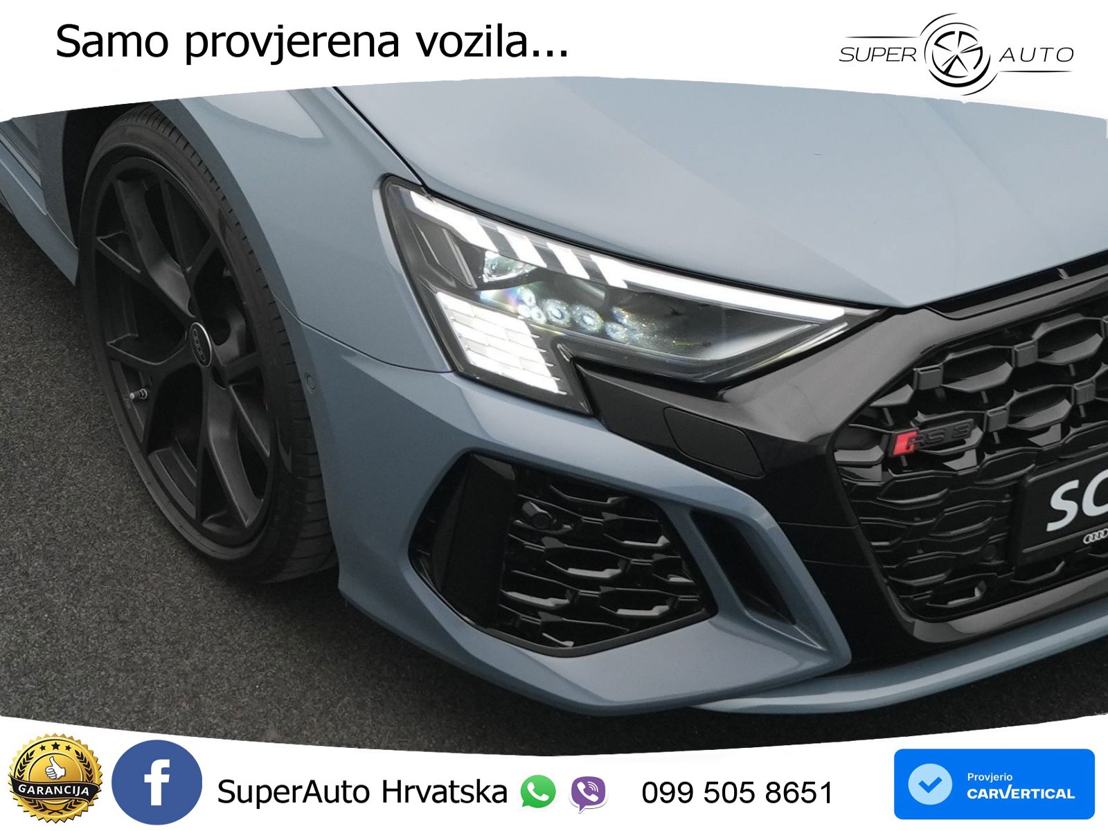 Audi RS3 Sedan 2.5 TFSI (400 KS) quattro S tronic