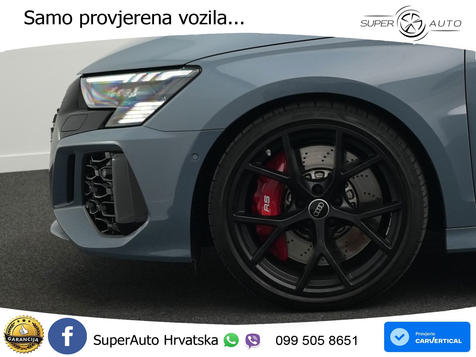 Audi RS3 Sedan 2.5 TFSI (400 KS) quattro S tronic
