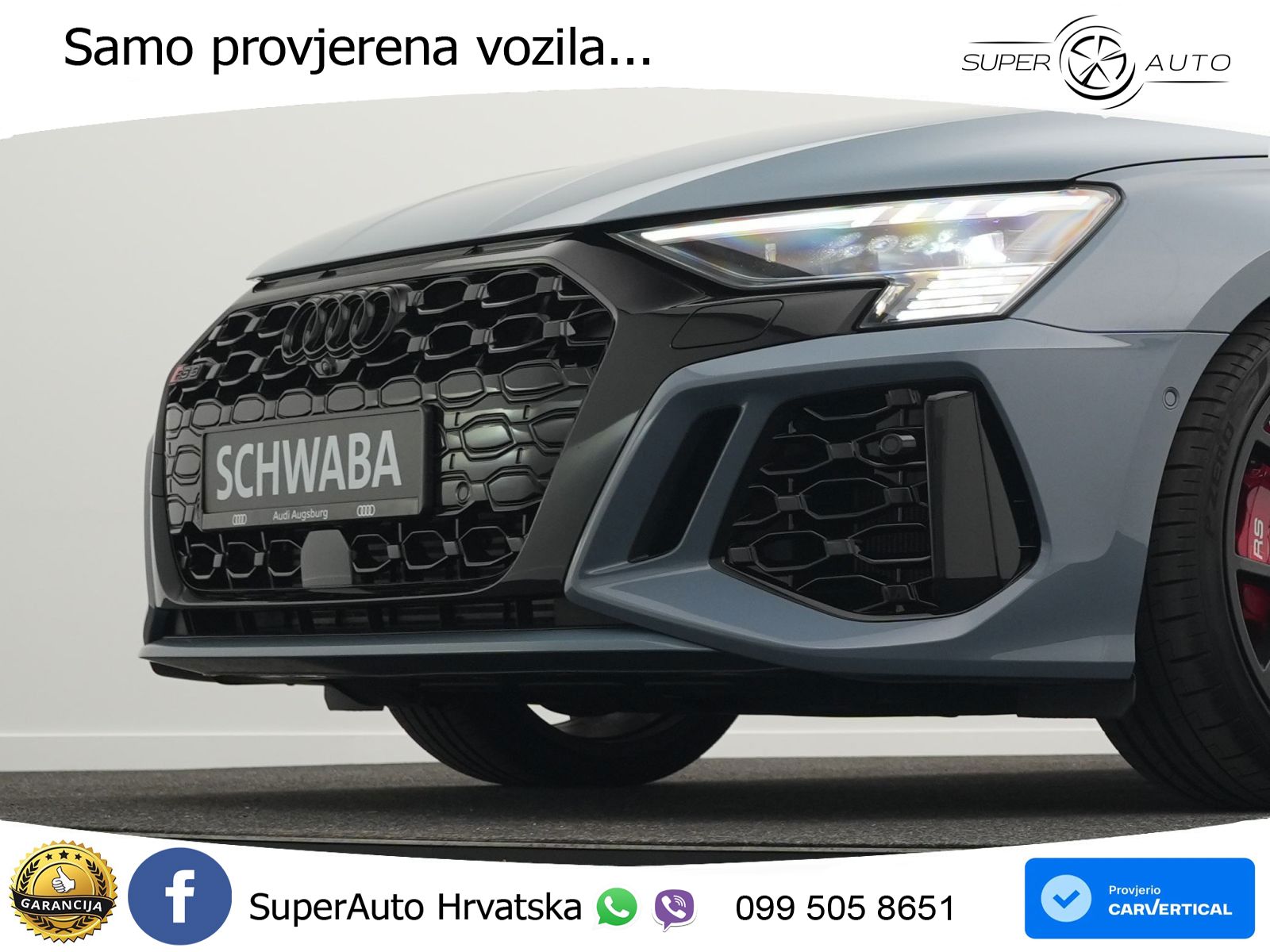 Audi RS3 Sedan 2.5 TFSI (400 KS) quattro S tronic