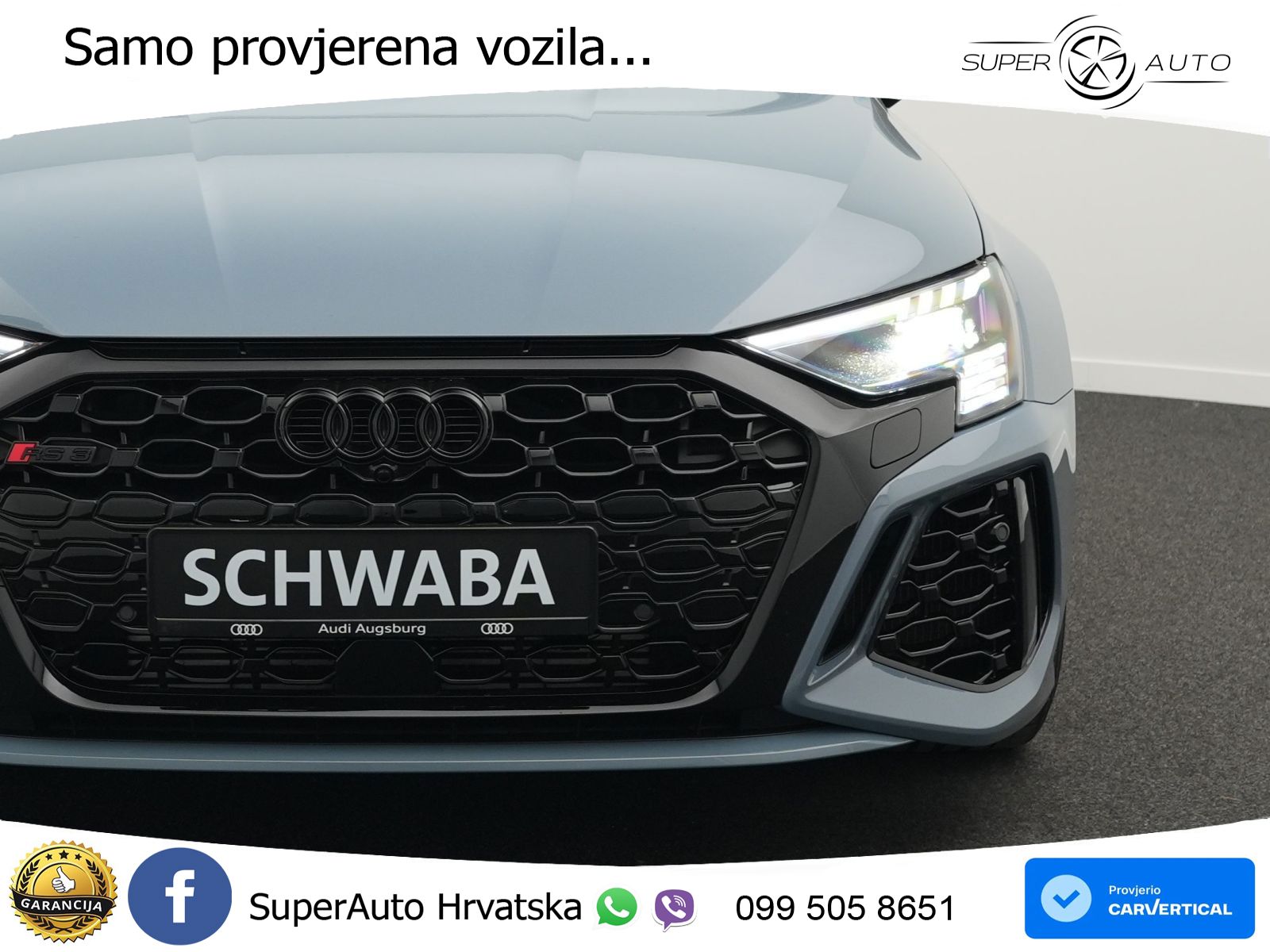 Audi RS3 Sedan 2.5 TFSI (400 KS) quattro S tronic