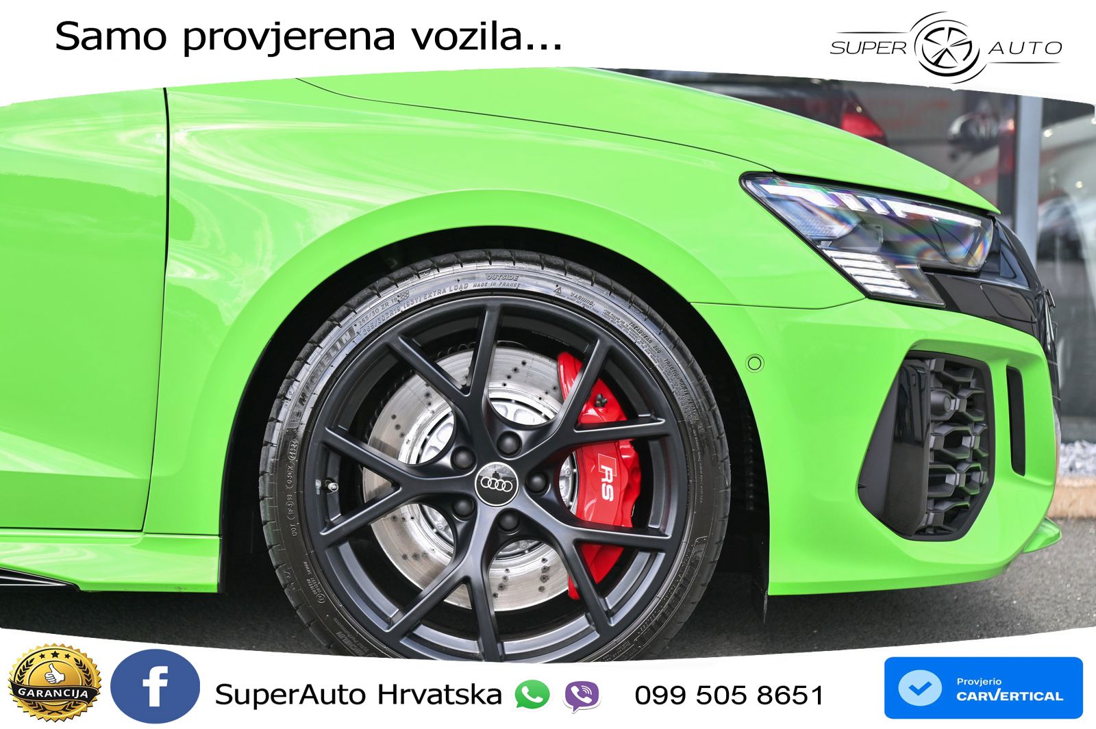 Audi RS3 Sportback 2.5 TFSI (400 KS) quattro S tronic LED+GR SJED+ACC