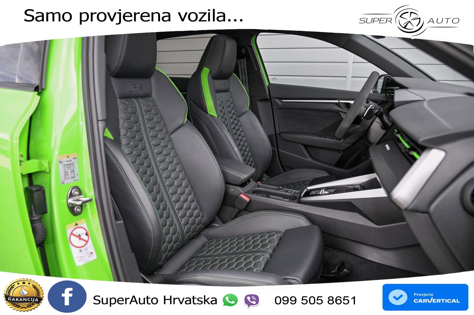 Audi RS3 Sportback 2.5 TFSI (400 KS) quattro S tronic LED+GR SJED+ACC