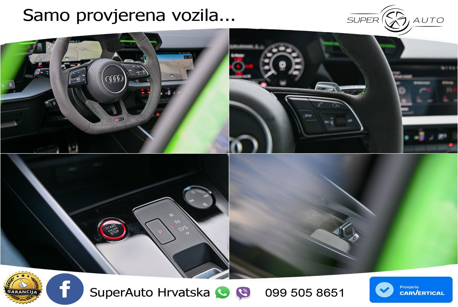 Audi RS3 Sportback 2.5 TFSI (400 KS) quattro S tronic LED+GR SJED+ACC