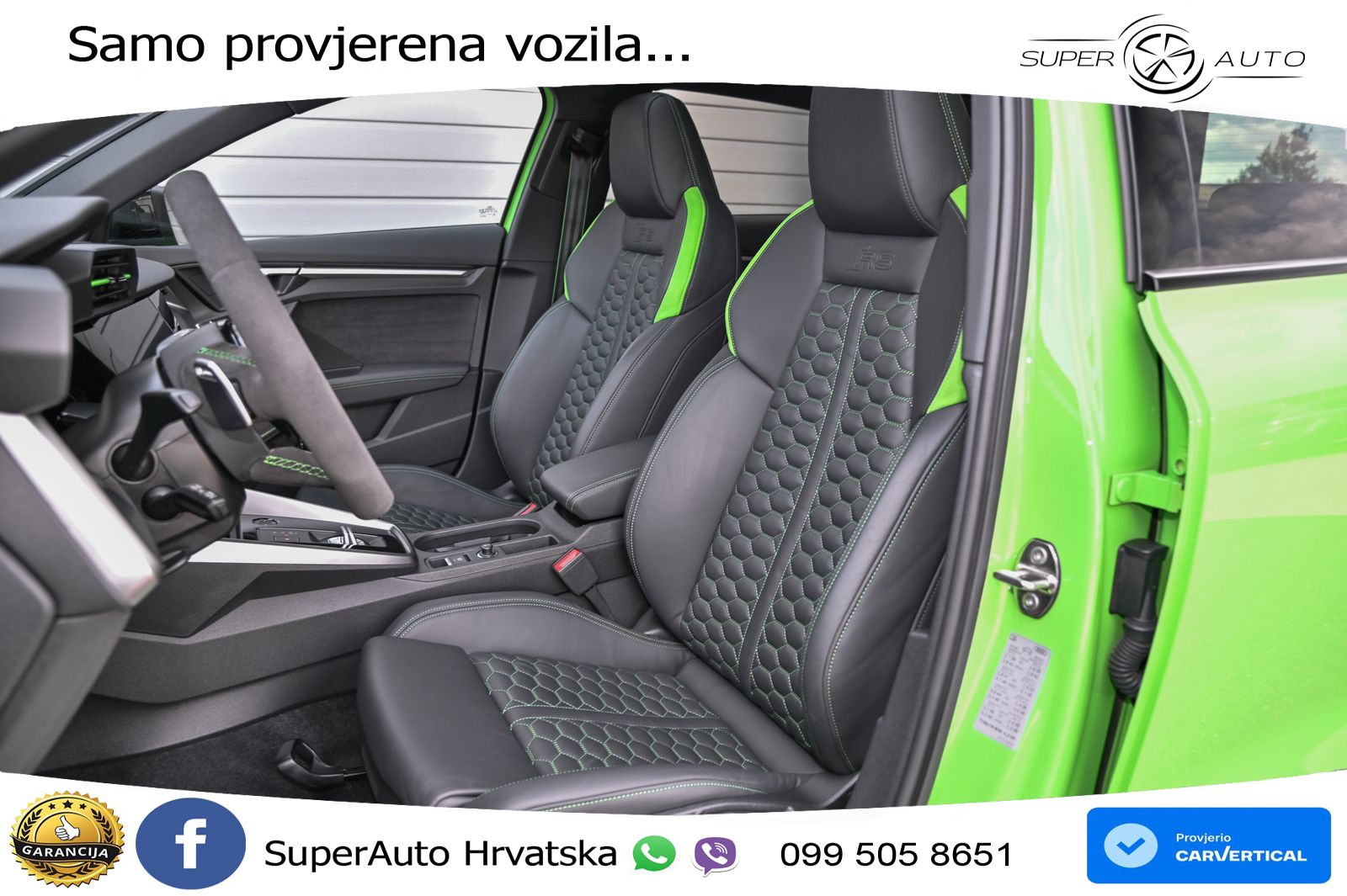 Audi RS3 Sportback 2.5 TFSI (400 KS) quattro S tronic LED+GR SJED+ACC
