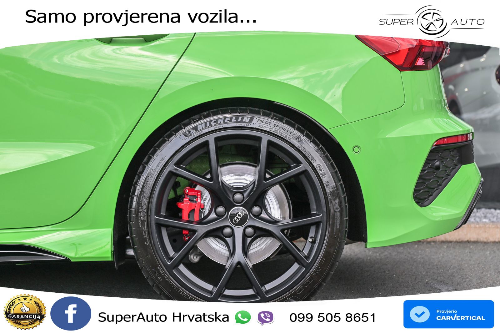 Audi RS3 Sportback 2.5 TFSI (400 KS) quattro S tronic LED+GR SJED+ACC