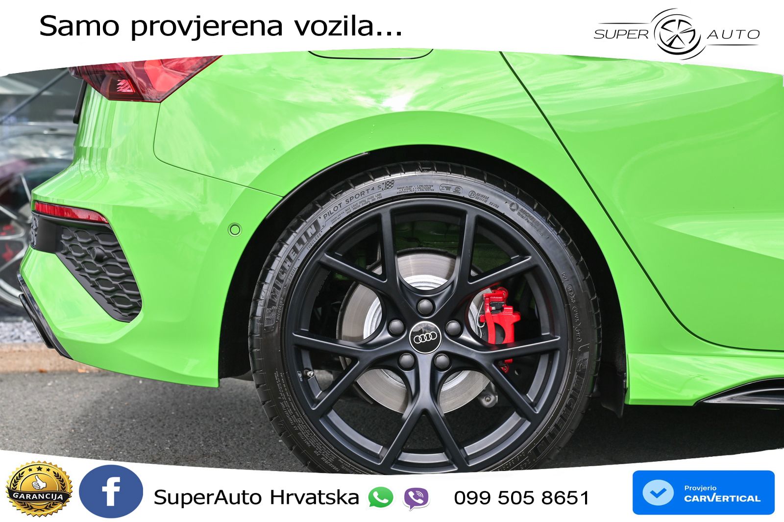 Audi RS3 Sportback 2.5 TFSI (400 KS) quattro S tronic LED+GR SJED+ACC