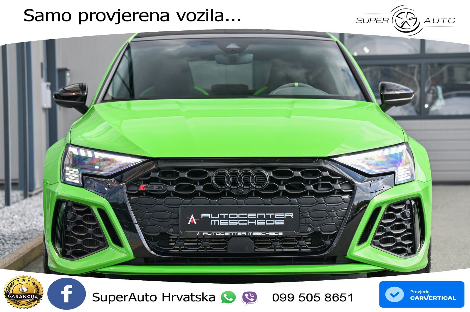 Audi RS3 Sportback 2.5 TFSI (400 KS) quattro S tronic LED+GR SJED+ACC
